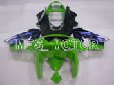 Carénage ABS Kawasaki NINJA ZX9R 1998-1999 - Style Factory - Violet Vert Noir - MFS3926